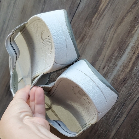 Fitflop Womens Platform Flip Flop Sandals sz 10 shoes - Picture 4 of 10